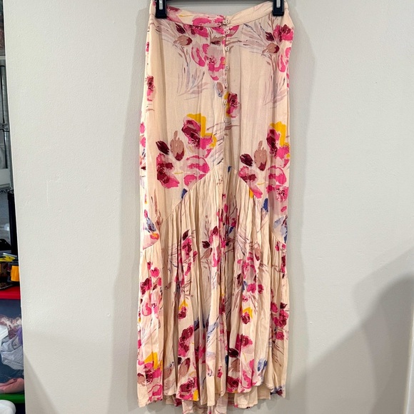 Billabong star lit star floral button down maxi skirt beachy - Picture 3 of 8